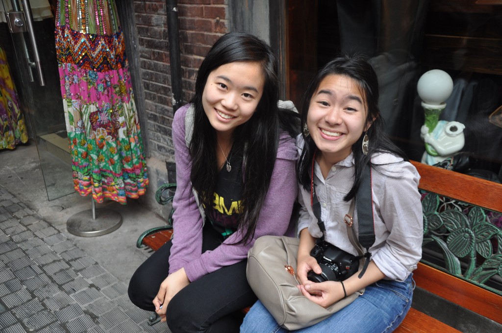 Sitting in Tianzifang