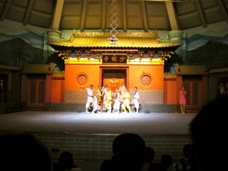 Kung Fu show at Shaolin Temple