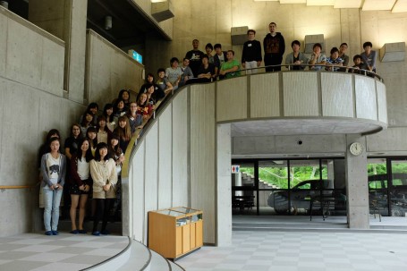 Attendees of the 2013 GEA Yamanaka Retreat in the main seminar house