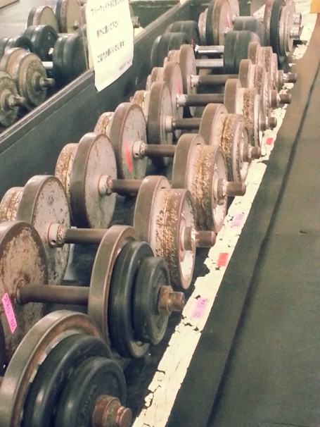 Old school weights