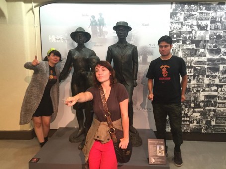 Japanese Immigration museum photo op