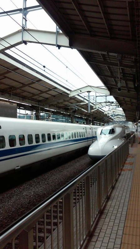 Shinkansen (Bullet Train) to Kyoto