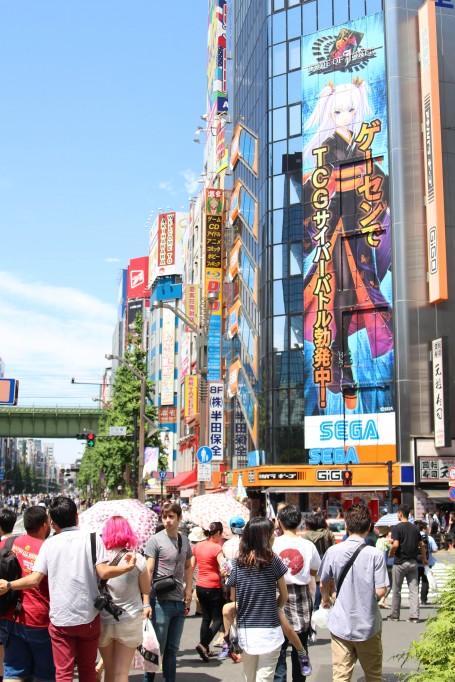 "Pedestrian Paradise" in Akihabara. 